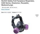51-7146 North Full Face Respirator Large