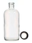 5110120c-21 Kimble Chase Boston Round Bottles Clear Caps Case Of