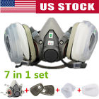 6200 6447829867867 Edal Half Face Mask Facepiece For Gas Painting