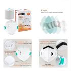 658921235881 Disposable Respirators Dust Masks For Face Niosh Certified