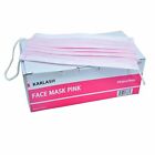 659682173672 Karlash Disposable Earloop Face Masks Medical Health Pink
