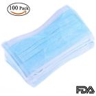 665268695018 Safety Masks Count Ply Disposable Filter Blue Earloop