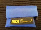 70-190 Mdi Cpr Microshield Rescue Breather In Keychain Case Royal Blue