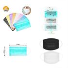 712971926271 Hestya Safety Masks Pieces Disposable Face Layers Fabric