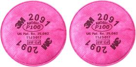 P100  744110553659 Particulate Filter 2091 Pink