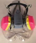 7586 Model Respirator Plus Safety Glasses As Shown