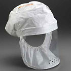 78812400915 White Respirator Head Cover Large Lot Of
