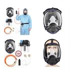 793398387142 Safety Face Shields Air Fed Respirator System Full
