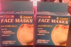 80020 Rapid Care Respirator Face Mask Disposable Mouth Masks Cover Paint
