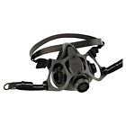821812000800 Honeywell North Medium Black Silicone Series Half Mask