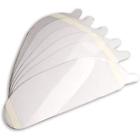 9910-25 991025 Lens Personal Protective Equipment Cover Peeloffs For All Sar Hoods