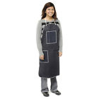 A2836d4 West Chester Industrial Denim Apron With Pockets Lot 662909280121