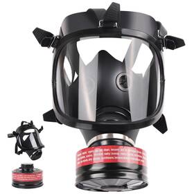 Ace Fire Defense 822421000755 Full Face Respirator Gas Mask P-a-2 Original Canister Filter
