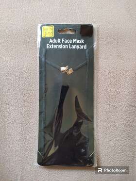 67227 Adult Face Mask Extension Lanyard Old East Main Company 25 Inch Claw Closure