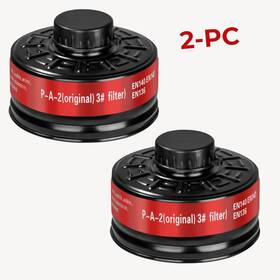 Rcf-40mm-ov Advantage 40mm Gas Mask Filter Cartridge For Respirator Organic Vapor Paint Fumes Dust