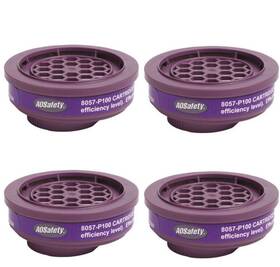 8057-p100 Aearo Aosafety Ao Safety Filter Cartridge P100 1 2 4 8 Or 12 Pairs