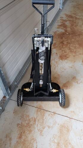 Mp-4r Air Systems International Wheeled Cylinder Cart
