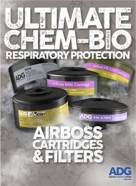 S-70013 Airboss Defense Flexair 70013 40mm Nato He2 P-100 Filter Niosh Certified Cartridge P/n