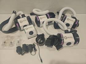 M-60176-wht Airboss Defense Group Lot Of 5 Flexair Blower Unit