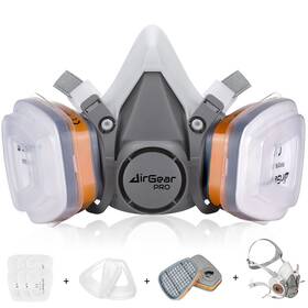 M-500 Airgearpro 770020658020 Reusable Respirator With A1p2 Filters Anti-gas Anti-dust Gas Ideal