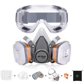 G-500 Airgearpro 770020658228 Reusable Respirator Mask With A1p2 Filters Anti-gas Anti-dust Gas
