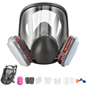 6800 Airmabay 445011159171 Full Face Respirator Mask Reusable Gas Chemical Painting Welding