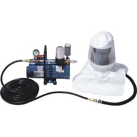 9220-01 Allegro One Worker Tyvek Hood System- Pump 50in Breathing Air Hose