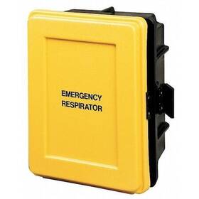 Allegro Industries 741851450049 4500 Respirator Wall Case Black/yellow