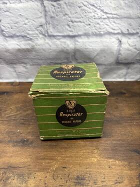 R2031 American Optical Vintage Ao Respirator Organic Vapors W Box