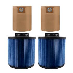 Tl-dxvc6912-4 Anboo 2 Pack Dxvc6912 Filter Fit For Dewalt 6-16 Gallon Wet/dry Vacuum ... Fast Ship