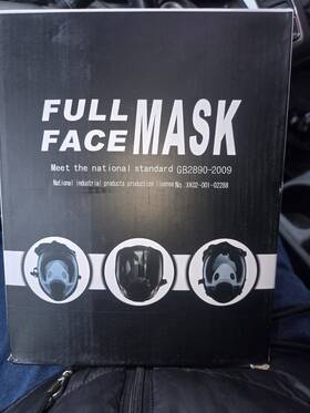 Gb2890-2009 Andum Pm006 Full Face Mask National Standard