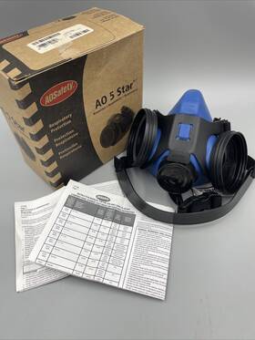 50640-00000 Ao 5 Star Respiratory Large Safety Mask S6500 Protection 50640 Usa Aosafety Dust