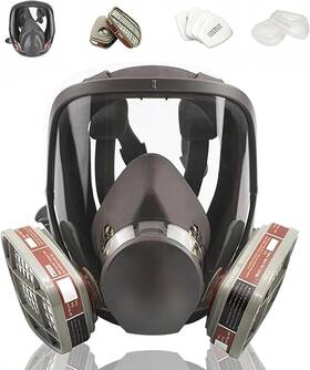 Aoner 313041550596 Reusable Full Facepiece Face Cover Protection From Dust And Organic Vapors