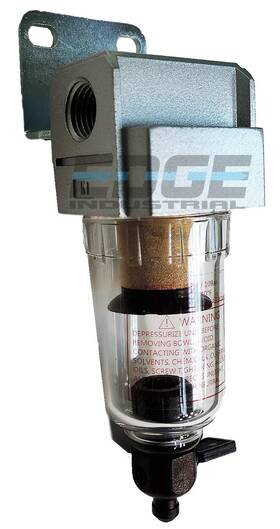 Drgrty-4334 Arc-power 1/4 Inch Mini Particulate Filter Water Trap Moisture Separator Compressed Air