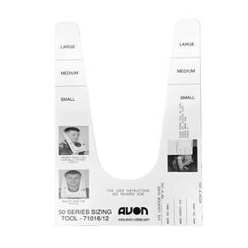 71601-31 Avon Protection Sizing Tool For C50 And Fm50