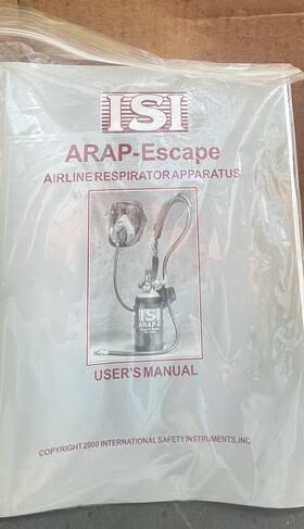 104.221.00 B&k Precision New In Box Isi Arap Escape Respirator Kit