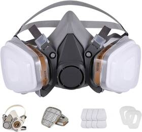 Us-gm-21 Baomao Reusable Face Cover Set For Painting Gas Dust Machine Polishing Organ