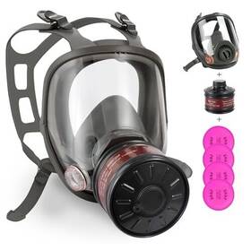 Barenzu 581700304107 Full Face Organic Vapor Chemical And Particulate Respirator - Gas Masks Survi