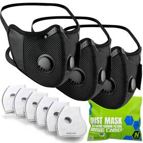 B085x156vm Base Camp M Cross Dust Mask Reusable Breathable Sport Safety Work N95