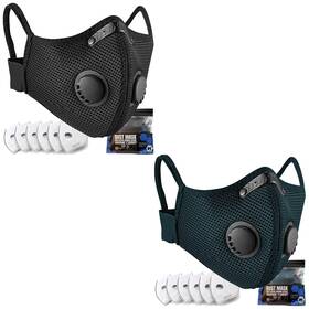 B0dcj3z2pd Base Camp M Plus Dust Mask Bundle Green Total 12 Filters