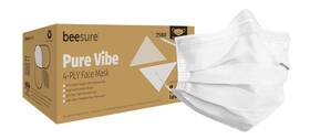 Be2580 Beesure Pure Vibe Face Mask White Box Of 1 Count Pack 50