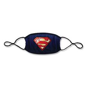 9lt6spm00ir0 Bioworld Merchandising Cloth Face Mask Superman Logo Print