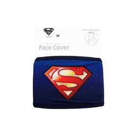 Mk9lt6spm00ir00 Bioworld Superman Cloth Face Mask Adult
