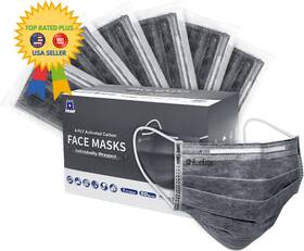 Np12k Blue Eagle 4-ply Blueeagle Individually Wrapped Disposable Adult Face Masks Fit For