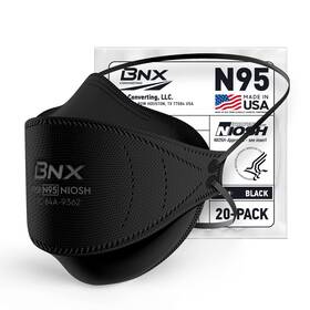 B09kf545ww Bnx N95 Mask Niosh Certified Made In Usa Particulate Respirator Protective Face