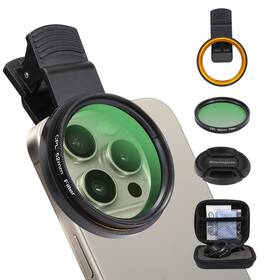 Boysinglens 735812285566 52mm Cpl Filter - Clip-on Circular Polarizer Lens Ultra Slim Multi-co