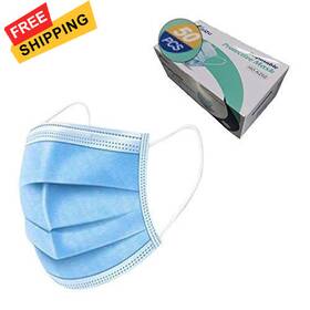 Ho-kz02 Brand Haiou Premium Medical Grade Disposable Face Masks 3-ply 3-layer 50 Per Box