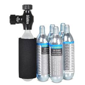 Bt-009a Briskmore Co2 Inflator Kits With 9x16g Or 5 X 16g Cartridges Presta And Schrader V