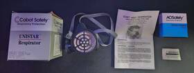 50041-00000 Cabot Vintage New Safety Dual Element Respirator Mask R2090n With 5 R90n Filters