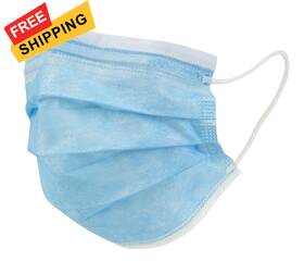 Careu 823884202373 Face Mask - Disposable Pack Of 50 Count 1 Blue